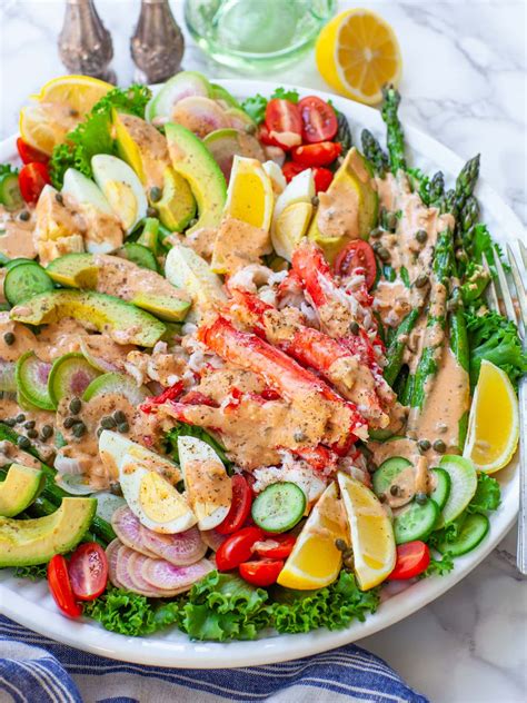 The Best Crab Louie Salad Recipe Video Tatyanas Everyday Food