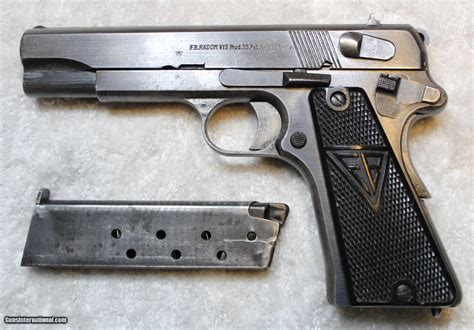 Polish Fbradom Vis Nazi Mod35 9mm Semi Pistol W One 1 Mag