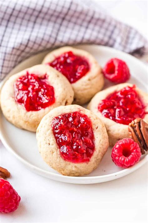 Raspberry Jam Thumbprint Cookies Easy Christmas Cookies 2020