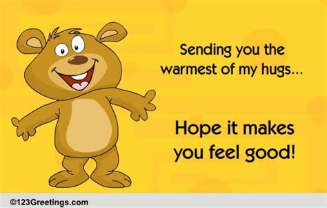 Warmest Of My Hugs Free Hug Week Ecards Greeting Cards 123 Greetings