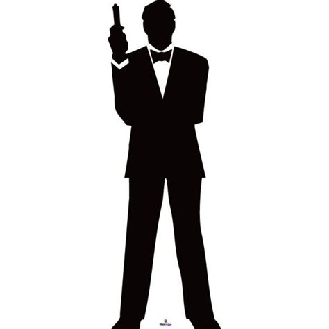 James Bond Silhouette Vector At Getdrawings Free Download