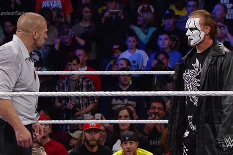 Sting Makes Wwe Debut At Survivor Series In St Louis Cageside Seats
