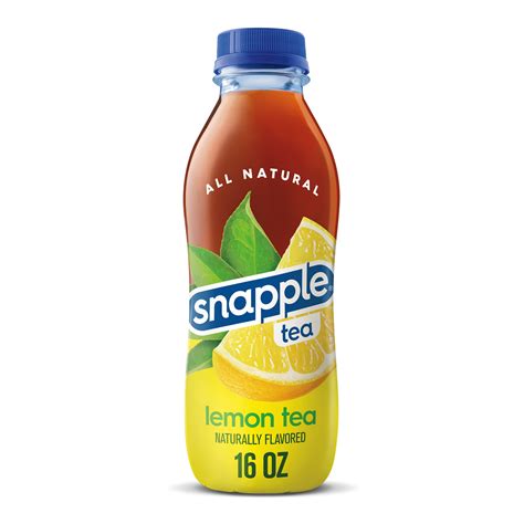Snapple Lemon Tea 16 Fl Oz Recycled Plastic Bottle