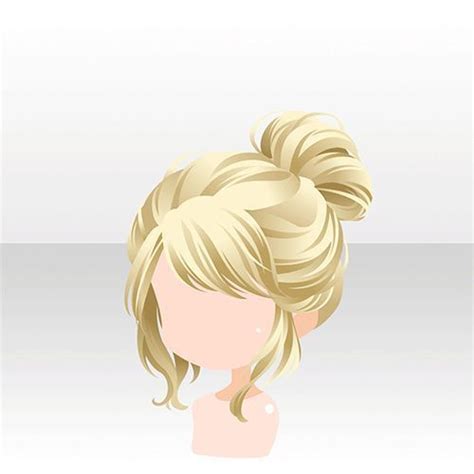 Messy Bun Anime Hair Bun Drawing Hair Trends 2020 Hairstyles And