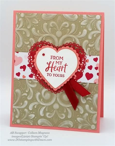 From My Heart Suite 10 Lovely Swaps And More Dostamping With Dawn