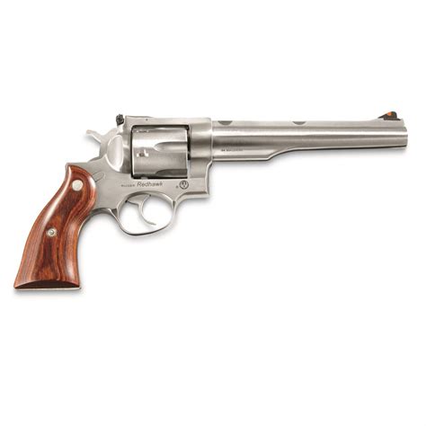 Ruger Redhawk Hunter Double Action Revolver Remington Magnum Barrel Rounds