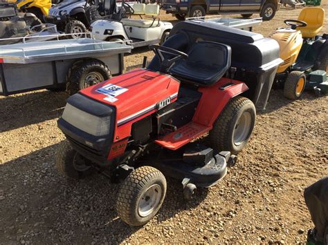 Mtd 1846 Lawn Tractor W Bagger