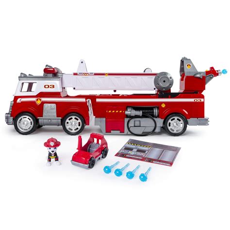 Paw Patrol Ultimate Rescue Fire Truck With Extendable 2 Ft Tall Ladder