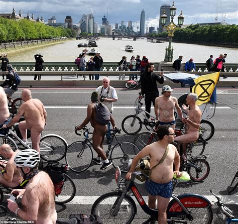 Naked Bike Ride Sees Thousands Baring All Through The Streets Of London Express Digest