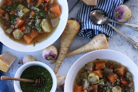 Winter Root Vegetable Soup Recipes Four Seasons Of Autumn