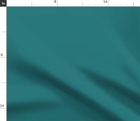 Largo Teal 742 24787c Solid Color Fabric Spoonflower