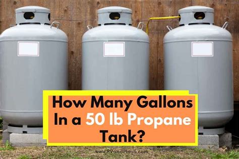 How Many Gallons In A 50 Lb Propane Tank Propane Tank Sizes