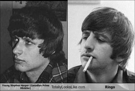 Live at soundstage is a 2007 live album by english rock musician ringo starr. Young Stephen Harper Totally Looks Like Ringo Starr ...