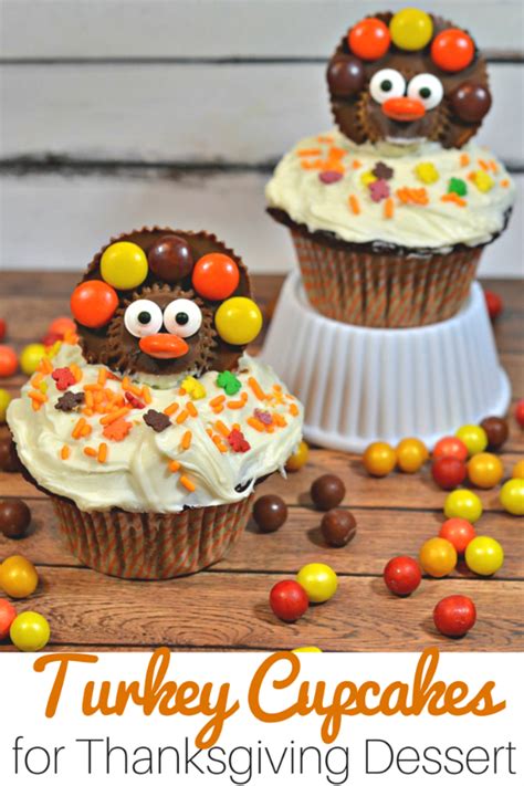 Turkey Cupcakes For Your Thanksgiving Feast The Kennedy Adventures
