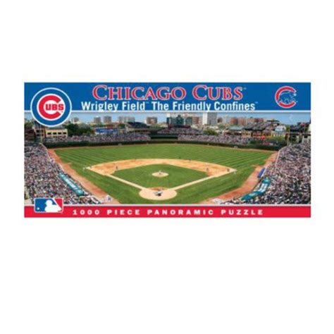 Masterpieces Mlb Chicago Cubs Stadium Panoramic Jigsaw Puzzle 1000