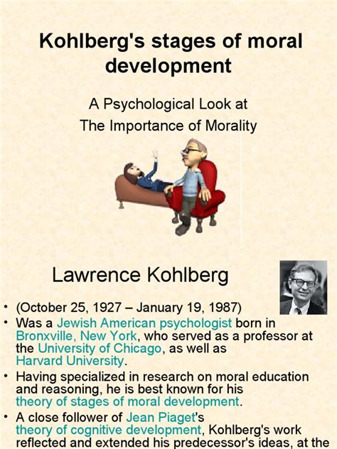 Kohlbergs Stages Of Moral Development A Psychological Look At The