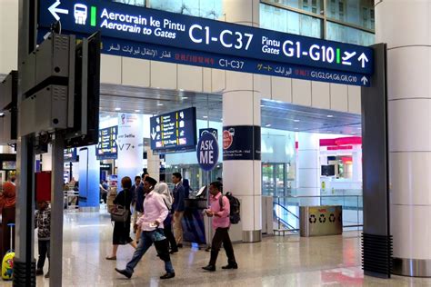 Klia Terminal M Layout Easy To Understand Kuala Lumpur Intl Airport