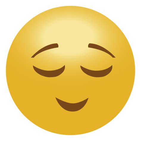 Emoticon Emoji Calma Descargar Pngsvg Transparente