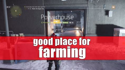 Tom Clancy S The Division Resistance Powerhouse Good Place For Farming Classified Gear Youtube