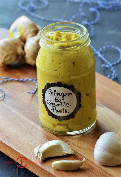 Ginger Garlic Paste Recipe Video Homemade Ginger Garlic Paste