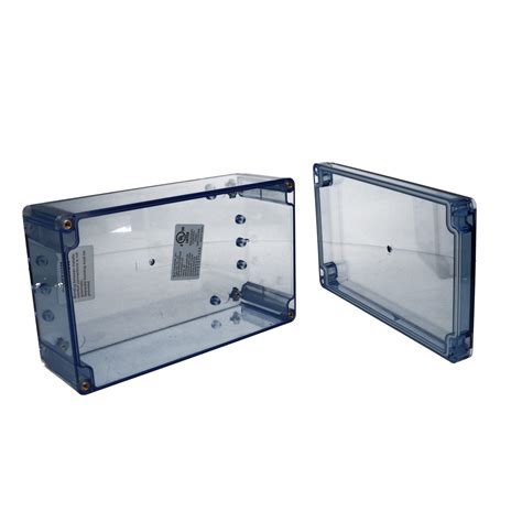 Clear Plastic Enclosure Bt 2734 Bud Industries