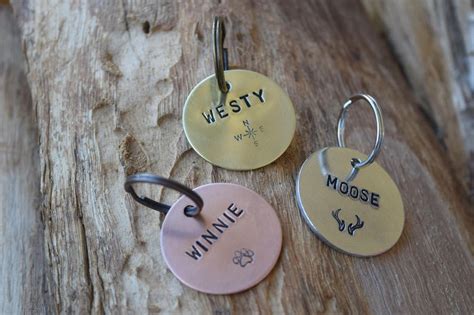 Hand Stamped Personalised Custom Brass Copper Or Aluminium Etsy