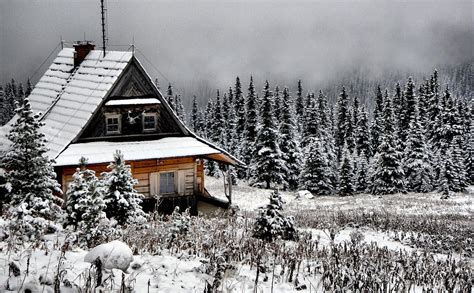 Winter Cabin House · Free Photo On Pixabay