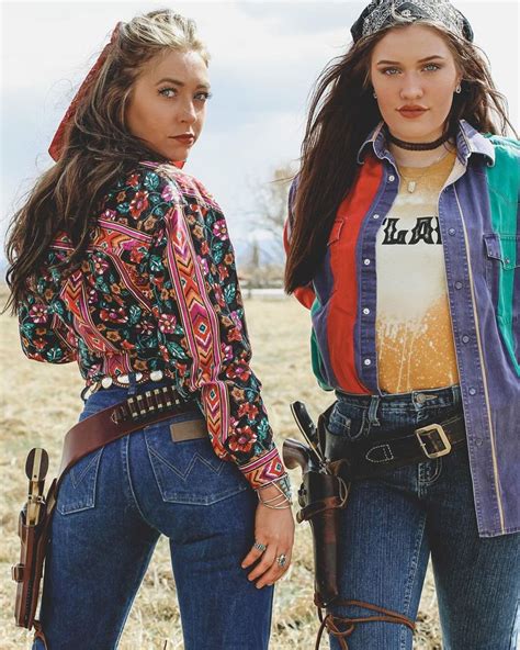 Katarina Abts On Instagram “wild Women With A Deadly Shot Sisters Westernstyle