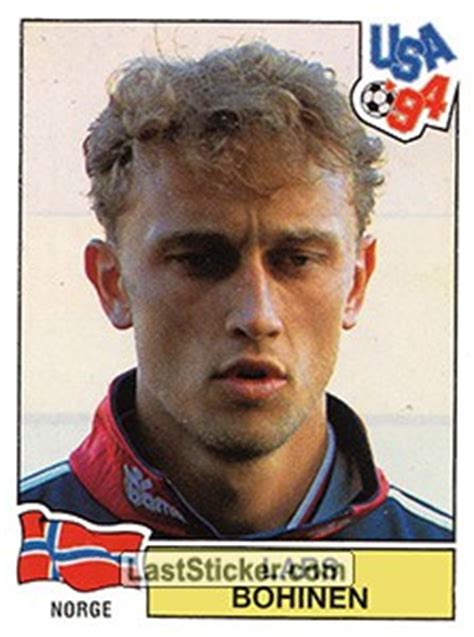 View the player profile of midfielder lars bohinen, including statistics and photos, on the official website of the premier league. Sticker 354: LARS BOHINEN - Panini FIFA World Cup USA 1994 ...