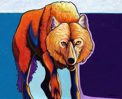 Strictly Business Arctic Wolf Painting By Joe Triano Fine Art America
