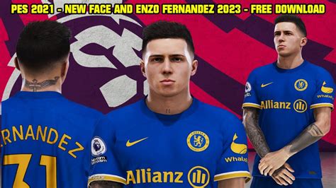 Pes New Face And Hair Enzo Fernandez K Youtube