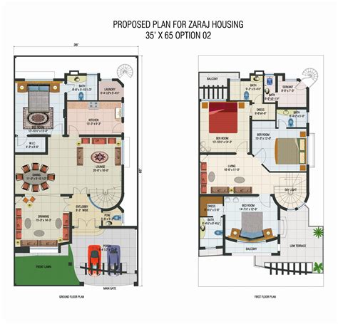 Pakistan 10 Marla House Plan Design Living Room Designs For Small Spaces