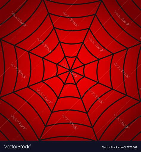 Spider Man Spiderman Background Red Background Vector Image