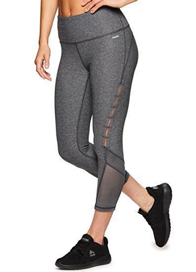 Rbx Active Women S Capri Legging With Mesh Inserts And X Straps At Amazon Womens Clothing Store