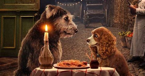 The love story between a pampered cocker spaniel named lady and a streetwise mongrel named tramp. Lady and the Tramp Remake Poster Recreates the Original's ...