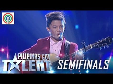 Pilipinas Got Talent Season Live Semifinals Kurt Philip Espiritu Singer Pilipinas Got