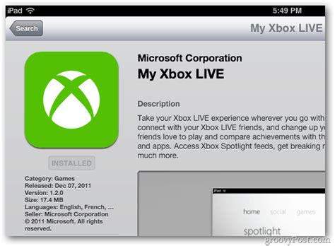 My Xbox Live App For The Iphone Ipad And Ipod Touch