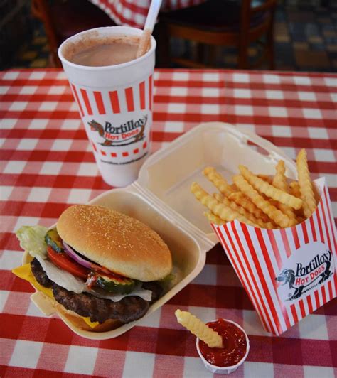 I highly recommend to give this extra easy recipe a try. A Portillo's classic: cheeseburger fries and a chocolate cake shake by portilloshotdogs ...