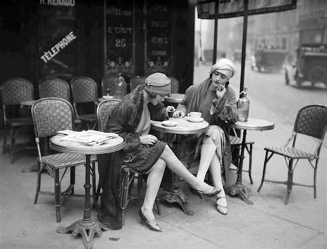8 X 10 Photo Vintage Paris Cafe Two Ladies 1920s Etsy