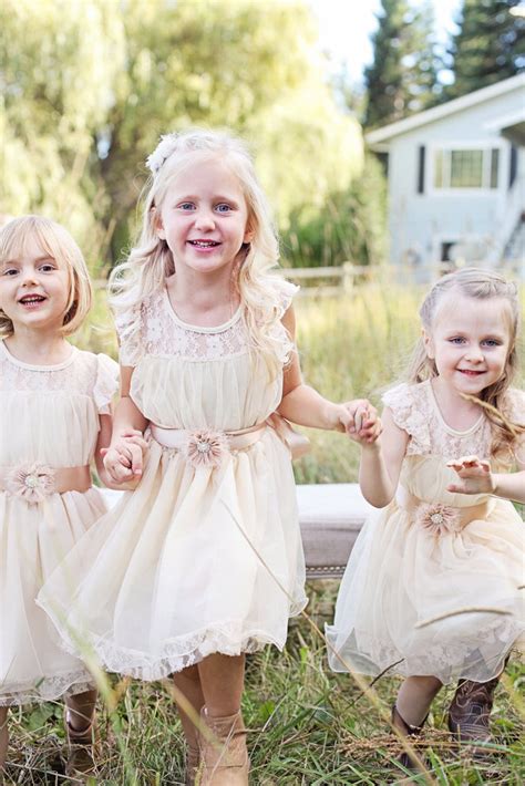 10 Vintage Inspired Flower Girl Dresses Perfect For A Rustic Wedding Misdress