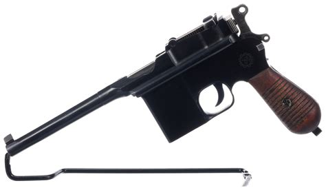 Chinese Broomhandle Semi Automatic Pistol Rock Island Auction