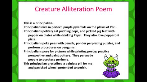 Alliteration Examples In Poems