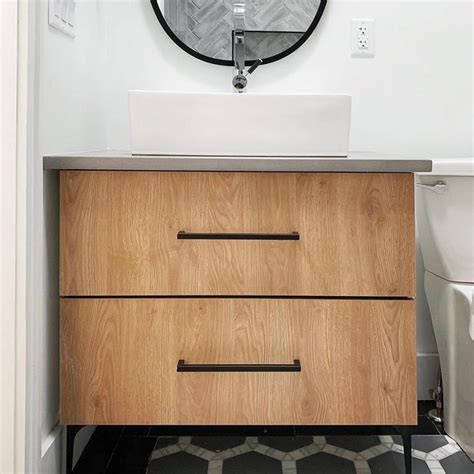 Installing a new vanity is a bathroom update that makes a huge difference. 2 Drawers - 31 1/2" for Godmorgon in 2020 | Cabinet door ...