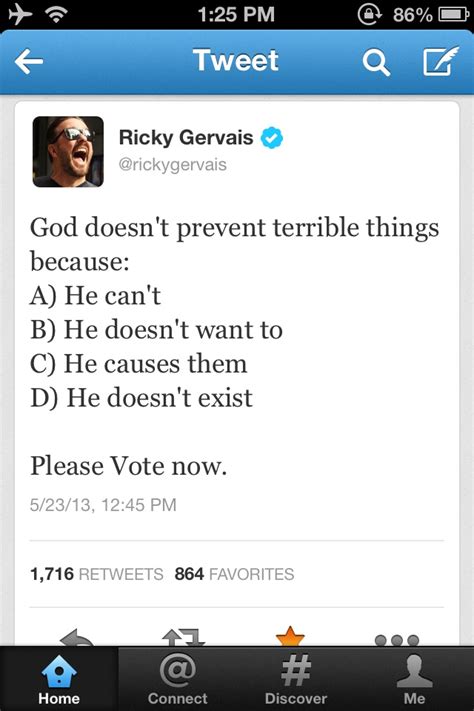 the 10 smartest ricky gervais tweets about religion