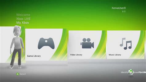 Xbox 360 Kinect Dashboard In 2022 Xenia Youtube