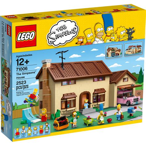 Lego The Simpsons House Set 71006 Packaging Brick Owl