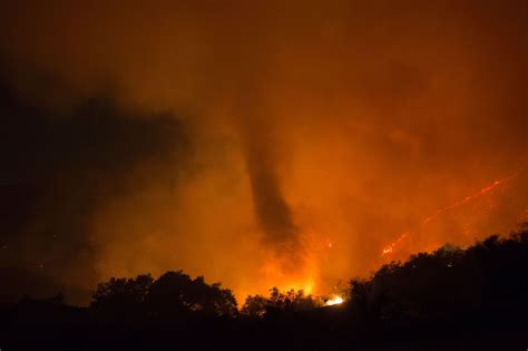 Fire Tornado Videos Go Viral After Natural Disasters In Texas And