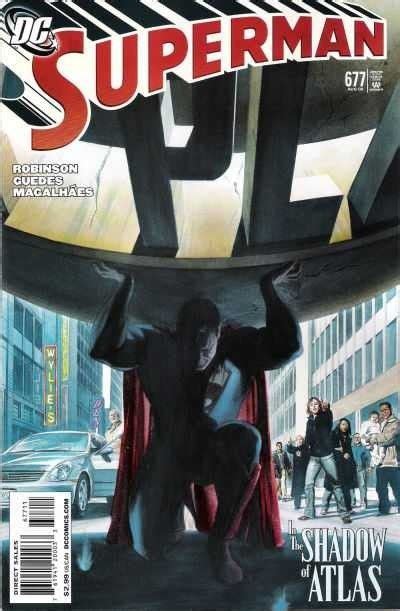 Superman 677 Vf Vfnm Alex Ross Cover Silver Age Comics