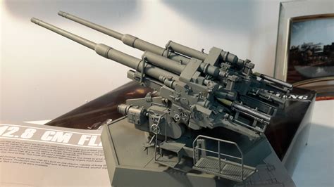 Takom 128cm Flak 40 Zwilling Ready For Inspection Armour
