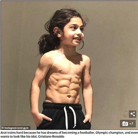 See The 6 Year Old Boy With Six Pack Now Has 4 Million Ig Followers